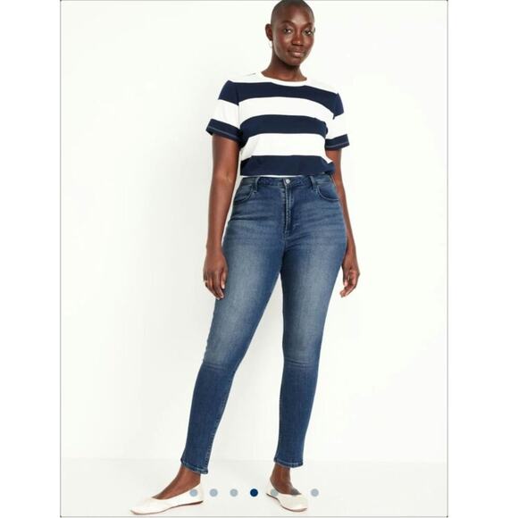 NWT Old Navy Plus High-Waisted Wow Super-Skinny Jeans Size 18 - Picture 9 of 9